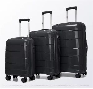 Valise trolley en polypropylène 3pcs