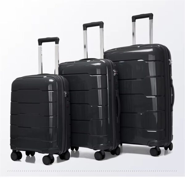 Valise trolley en polypropylène 3pcs