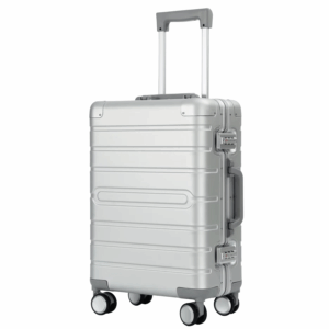 Valise Trolley en Aluminium – Élégance et Robustesse pour les Voyageurs Exigeants