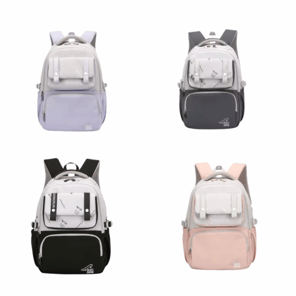 COLOR Sac à dos DONGRUN pour collège/lycée